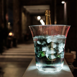 Italesse Set Plaza Bucket ice bucket with LED lighting - Buy now on ShopDecor - Discover the best products by ITALESSE design