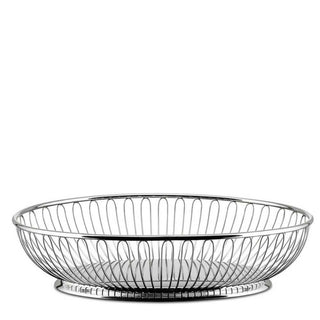 Alessi 829 oval wire basket in steel - Buy now on ShopDecor - Discover the best products by ALESSI design
