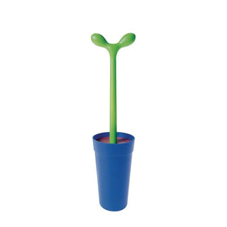 Alessi ASG04 Merdolino coloured toilet brush Blue - Buy now on ShopDecor - Discover the best products by ALESSI design