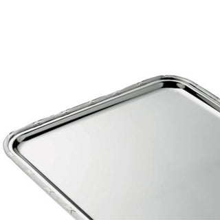 Broggi Rubans rectangular tray without handles 40x30 cm. silver-plated nickel silver