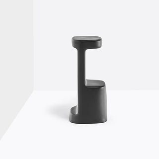 Pedrali Serif 860 bar/garden stool Pedrali Anthracite grey GA - Buy now on ShopDecor - Discover the best products by PEDRALI design