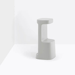 Pedrali Serif 860 bar/garden stool Pedrali Light grey GC - Buy now on ShopDecor - Discover the best products by PEDRALI design