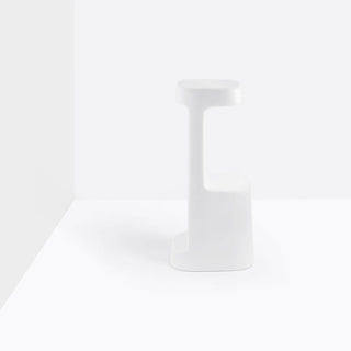 Pedrali Serif 860 bar/garden stool White - Buy now on ShopDecor - Discover the best products by PEDRALI design