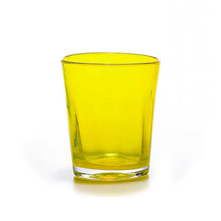 Zafferano Bei tumbler coloured glass Zafferano Yellow - Buy now on ShopDecor - Discover the best products by ZAFFERANO design