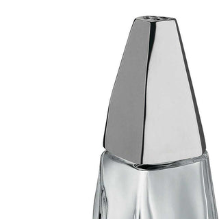 Alessi PZ05 salt castor in glass with cover in steel - Buy now on ShopDecor - Discover the best products by ALESSI design