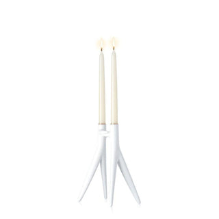 Kartell Abbracciaio candlestick Kartell White 03 - Buy now on ShopDecor - Discover the best products by KARTELL design