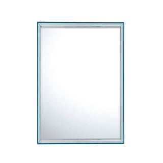 Kartell Only Me rectangular mirror Kartell Light blue AZ - Buy now on ShopDecor - Discover the best products by KARTELL design