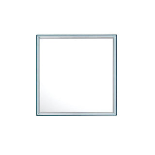 Kartell Only Me square mirror Kartell Light blue AZ - Buy now on ShopDecor - Discover the best products by KARTELL design
