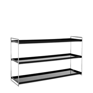 Kartell Trays shelf with chromed steel structure - Buy now on ShopDecor - Discover the best products by KARTELL design