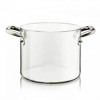 KnIndustrie KnPro Glass Pot diam. 24 cm. - transparent glass Buy now on Shopdecor