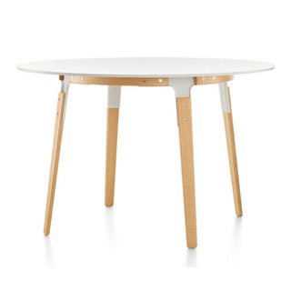 Magis Steelwood Table diam. 120 cm. Buy now on Shopdecor