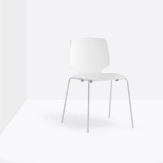 Pedrali Babila 2730 chair with painted legs - Buy now on ShopDecor - Discover the best products by PEDRALI design