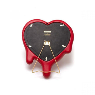Seletti Melted Heart mirror/photo frame red - Buy now on ShopDecor - Discover the best products by SELETTI design