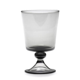 Serax La Mère red wine glass smoky grey h. 13 cm. Buy now on Shopdecor