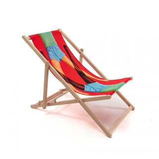 Seletti Toiletpaper Deck Chair Scissors Buy now on Shopdecor
