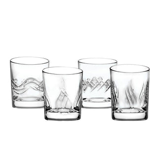 Vista Alegre 4 Elementos set 4 low glasses Old Fashion - Buy now on ShopDecor - Discover the best products by VISTA ALEGRE design
