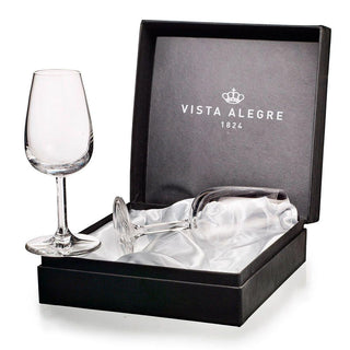 Vista Alegre Álvaro Siza case with 2 Oporto wine goblets - Buy now on ShopDecor - Discover the best products by VISTA ALEGRE design