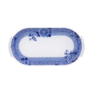 Vista Alegre Blue Ming small oval platter 37 cm. Buy now on Shopdecor
