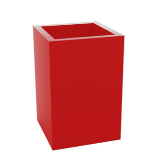 Vondom Cubo Alto vase 50x50 h.100 cm by Studio Vondom Vondom Red - Buy now on ShopDecor - Discover the best products by VONDOM design