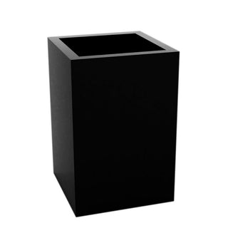 Vondom Cubo Alto vase 50x50 h.100 cm by Studio Vondom Vondom Black - Buy now on ShopDecor - Discover the best products by VONDOM design