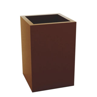 Vondom Cubo Alto vase 50x50 h.100 cm by Studio Vondom Vondom Bronze - Buy now on ShopDecor - Discover the best products by VONDOM design