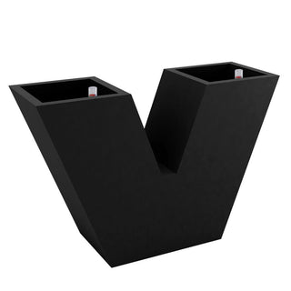 Vondom UVE vase 120x40 h. 80 cm. by Studio Vondom Vondom Black - Buy now on ShopDecor - Discover the best products by VONDOM design