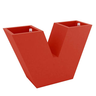 Vondom UVE vase 120x40 h. 80 cm. by Studio Vondom Vondom Red - Buy now on ShopDecor - Discover the best products by VONDOM design