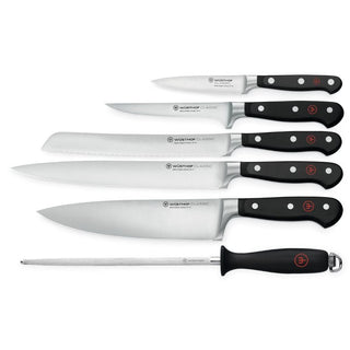 Wusthof Classic set 6 cook's knives black Buy now on Shopdecor
